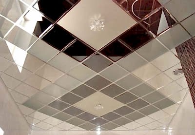 ремонт ванной потолок